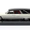 Cadillac Superior Crown Sovereign Landaulet Funeral Car 1970 schwarz / weiß 1:43 Matrix