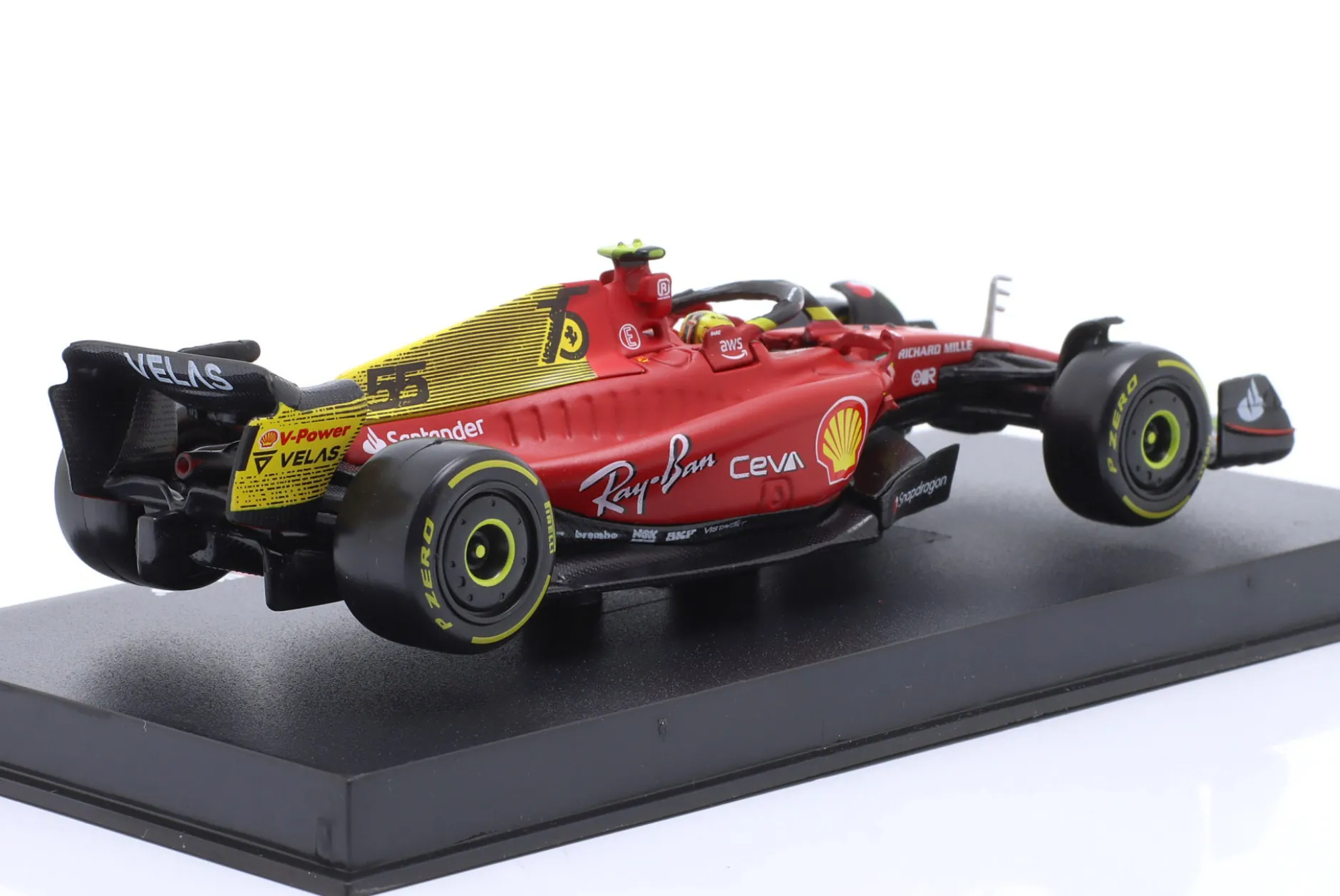 Carlos Sainz Jr. Ferrari F1-75 #55 4th Italien GP Formel 1 2022 1:43 Bburago