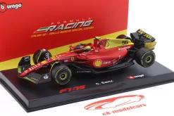 Carlos Sainz Jr. Ferrari F1-75 #55 4th Italien GP Formel 1 2022 1:43 Bburago