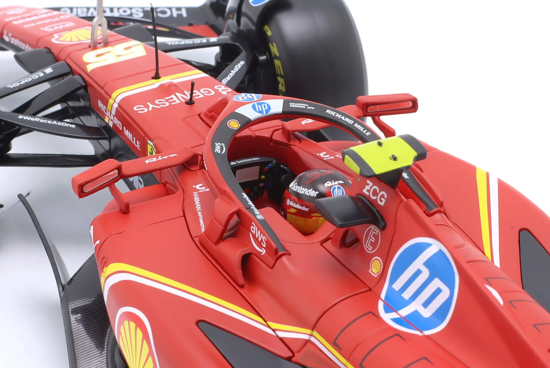 Carlos Sainz jr. Ferrari SF-24 #55 Formel 1 2024 1:18 Bburago