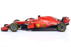 Carlos Sainz jr. Ferrari SF71H #55 Formel 1 Test Fiorano Januar 2021 1:18 BBR