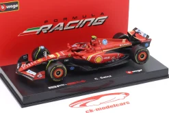 Carlos Sainz jr. Ferrari SF-24 #55 5th Imola GP Formel 1 2024 1:43 Bburago