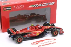 Carlos Sainz jr. Ferrari SF-24 #55 5th Imola GP Formel 1 2024 1:43 Bburago