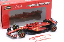 Carlos Sainz jr. Ferrari SF-24 #55 5th Imola GP Formel 1 2024 1:43 Bburago
