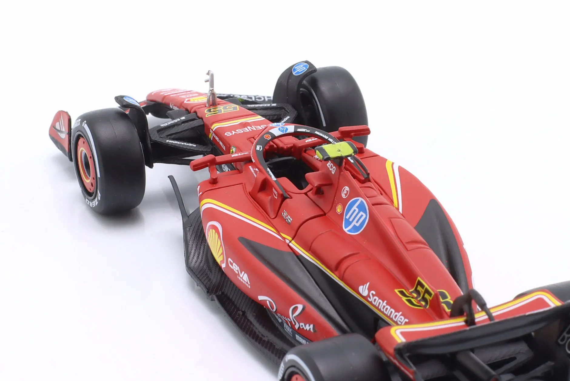 Carlos Sainz jr. Ferrari SF-24 #55 4th Italien GP Formel 1 2024 1:43 Bburago