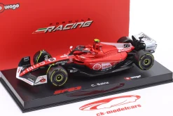 Carlos Sainz jr. Ferrari SF23 #55 6th Las Vegas GP Formel 1 2023 1:43 Bburago