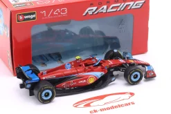 Carlos Sainz jr. Ferrari SF-24 #55 5th Miami GP Formel 1 2024 1:43 Bburago