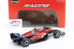 Carlos Sainz jr. Ferrari SF-24 #55 5th Miami GP Formel 1 2024 1:18 Bburago