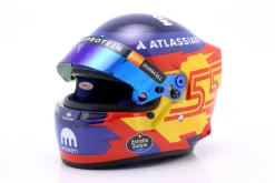 Carlos Sainz jr. #55 Williams Racing Formel 1 2025 Helm 1:2 Bell