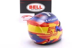 Carlos Sainz jr. #55 Williams Racing Formel 1 2025 Helm 1:2 Bell