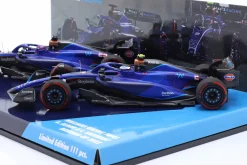 2-Car Set Albon #23 & Sargeant #2 Bahrain GP Formel 1 2023 1:43 Minichamps