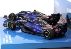 2-Car Set Albon #23 & Sargeant #2 USA GP Formel 1 2023 1:43 Minichamps