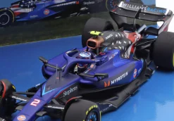 2-Car Set Albon #23 & Sargeant #2 USA GP Formel 1 2023 1:43 Minichamps
