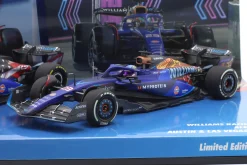 2-Car Set Alex Albon #23 Las Vegas & Austin GP Formel 1 2023 1:43 Minichamps