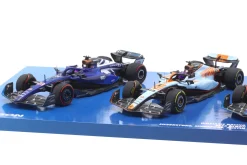 4-Car Set Alex Albon Williams FW45 #23 Formel 1 2023 1:43 Minichamps