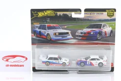 2-Car Set: BMW 320 Gr.5 #12 & BMW M3 GTR 2001 #3 1:64 HotWheels