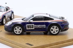 2-Car Set 911 Dakar Rallye Rothmans: Porsche 953 #176 & 911 Dakar 1:43 Spark