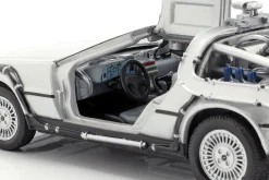 3 Car-Set DeLorean DMC-12 Back to the Future Part 1-3 1985-90 1:24 Welly