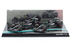 2-Car Set Hamilton #44 & Russell #63 Bahrain GP Formel 1 2023 1:43 Minichamps