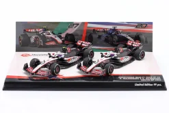 2-Car Set Hülkenberg #27 & Magnussen #20 USA GP Formel 1 2023 1:43 Minichamps