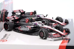 2-Car Set Hülkenberg #27 & Magnussen #20 USA GP Formel 1 2023 1:43 Minichamps