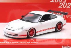 2-Car Set 20 Jahre Porsche 911 GT3 RS: 996 (2003) & 992 (2023) 1:43 Minichamps