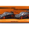 2-Car Set 17 Jahre Porsche 911 GT3 RS: 997.1 (2006) & 992 (2023) 1:43 Minichamps