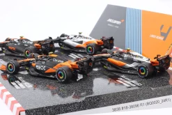4-Car Set Lando Norris McLaren Formel 1 2023-2024 1:43 Bburago