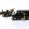 3-Car Set Lotus: Sieger Frankreich GP Formel 1 1974 1:87 Brekina