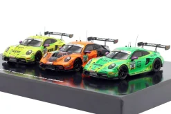 3-Car Set: Manthey Porsche 911 GT3 R DTM Team-Champion 2025 1:43 Ixo