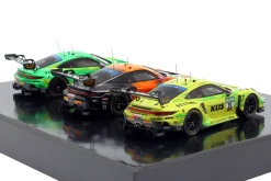 3-Car Set: Manthey Porsche 911 GT3 R DTM Team-Champion 2025 1:43 Ixo