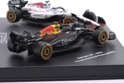 2-Car Set Max Verstappen Red Bull RB21 #1 Formel 1 2025 1:64 Bburago