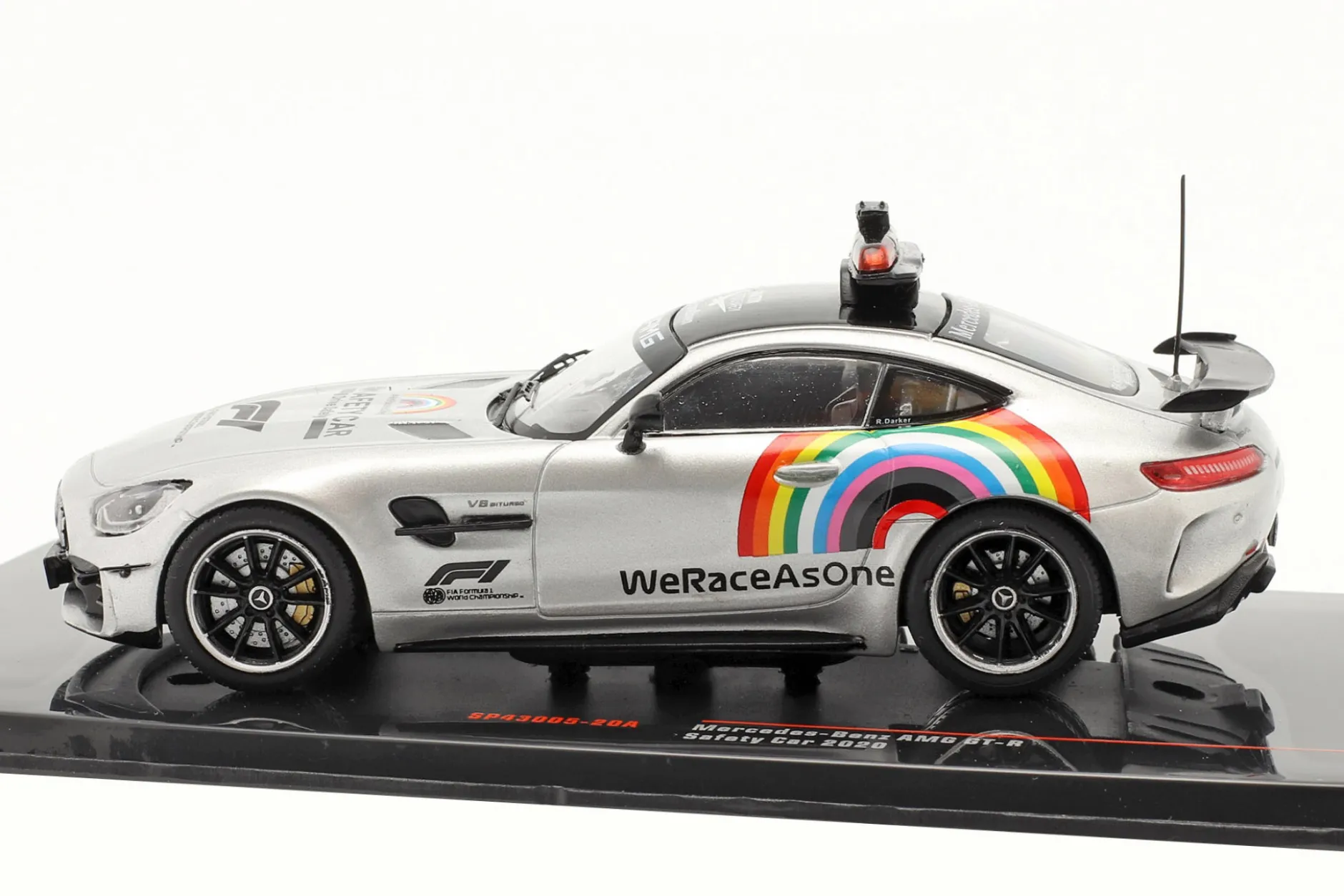 2-Car Set: Mercedes-Benz AMG GT-R Safety Car Formel 1 2020 1:43 Ixo