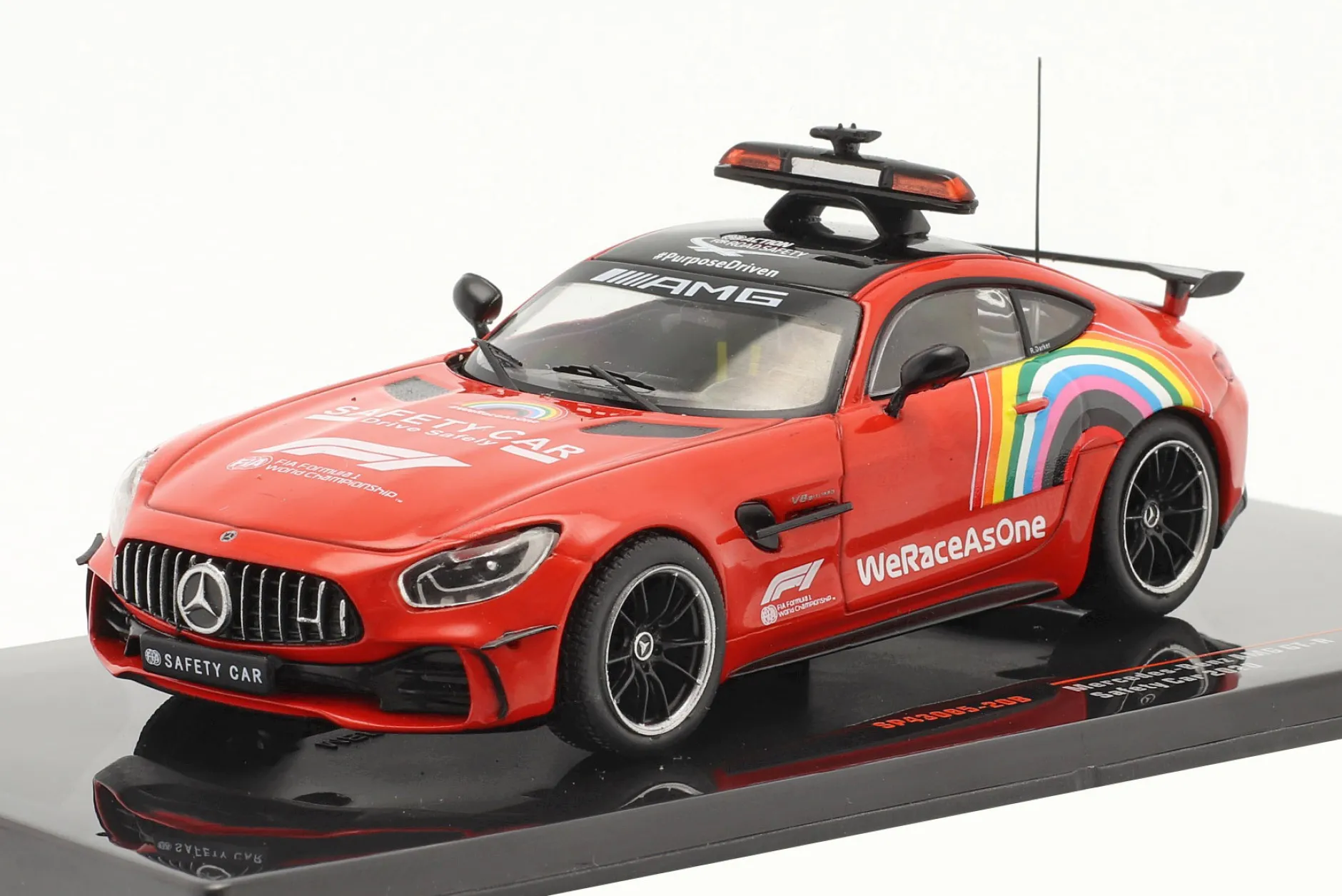 2-Car Set: Mercedes-Benz AMG GT-R Safety Car Formel 1 2020 1:43 Ixo