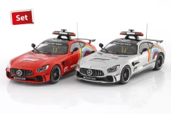 2-Car Set: Mercedes-Benz AMG GT-R Safety Car Formel 1 2020 1:43 Ixo