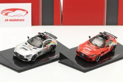 2-Car Set: Mercedes-Benz AMG GT-R Safety Car Formel 1 2020 1:43 Ixo