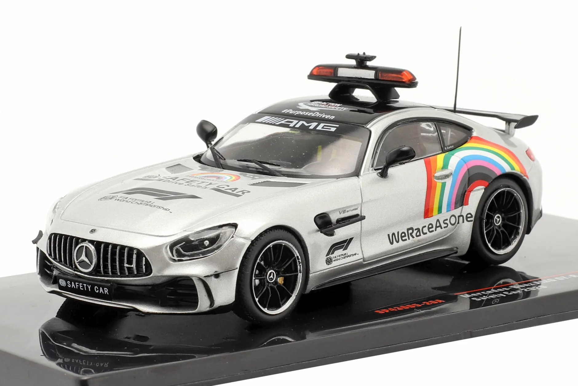 2-Car Set: Mercedes-Benz AMG GT-R Safety Car Formel 1 2020 1:43 Ixo