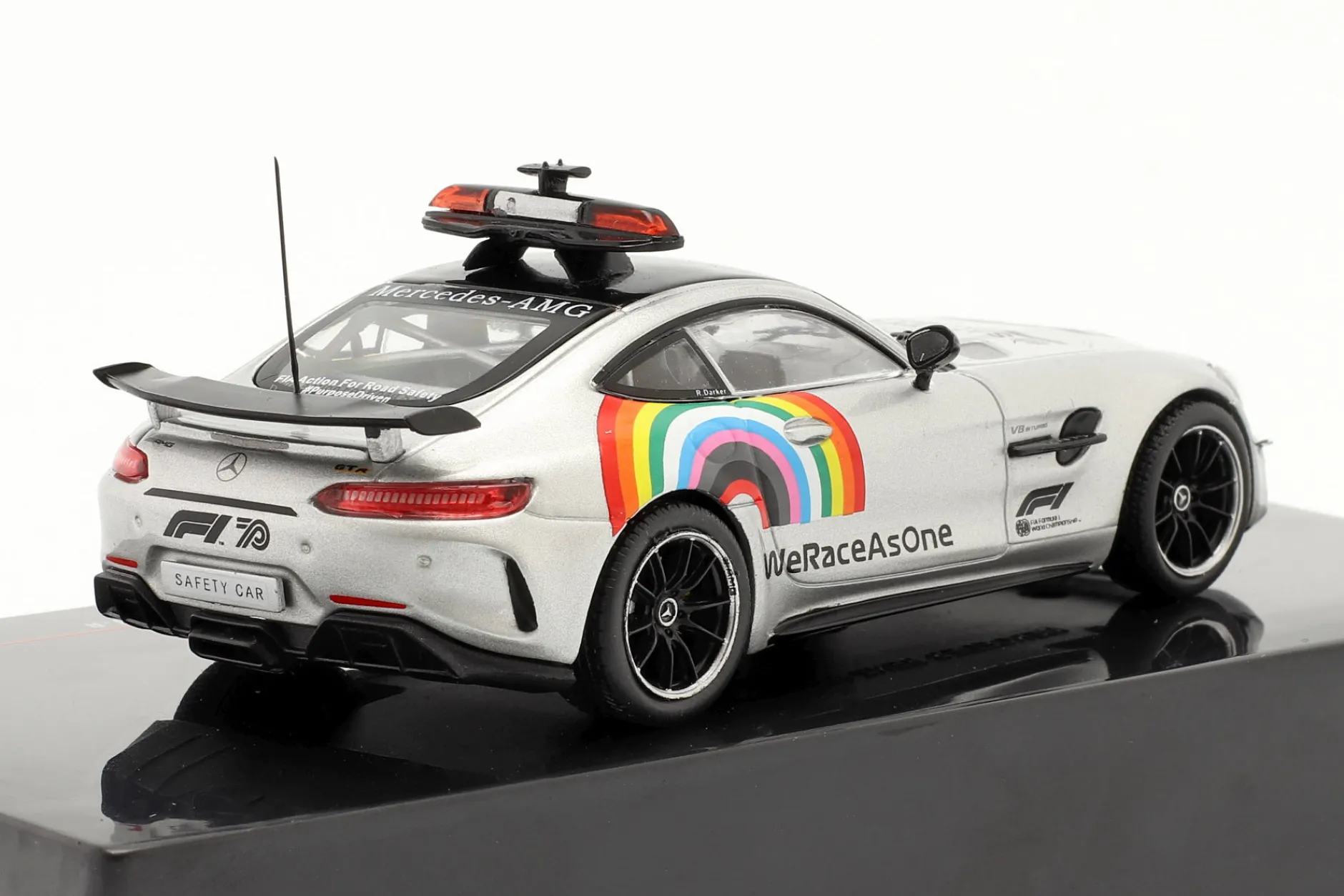 2-Car Set: Mercedes-Benz AMG GT-R Safety Car Formel 1 2020 1:43 Ixo