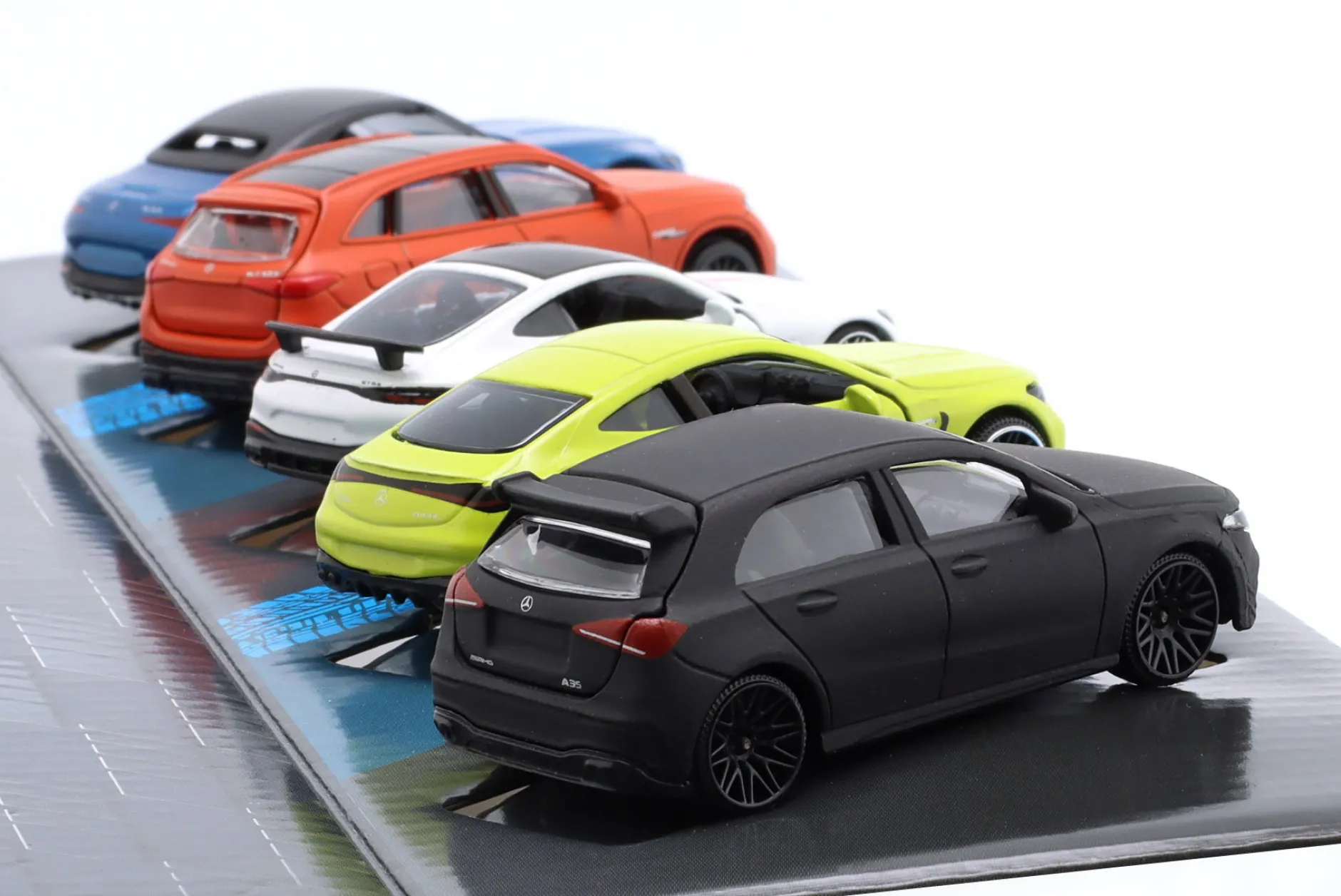 5-Car Set Mercedes-Benz AMG 1:64 Majorette