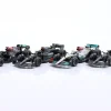 4-Car Set Mercedes Hamilton / Russell Formel 1 2021-2023 1:43 Bburago