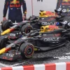 4-Car Set M. Verstappen Red Bull Racing Formel 1 Weltmeister 2023-2024 1:43 Bburago