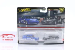 2-Car Set: Nissan R390 GT1 & Nissan Primera Baujahr 1994 1:64 HotWheels