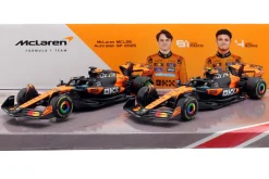2-Car Set Norris #4 & Piastri #81 McLaren MCL39 Formel 1 Weltmeister 2025 1:43 Bburago