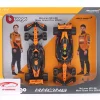 2-Car Set Norris #4 & Piastri #81 McLaren MCL38 Miami GP Formel 1 2024 1:24 Bburago