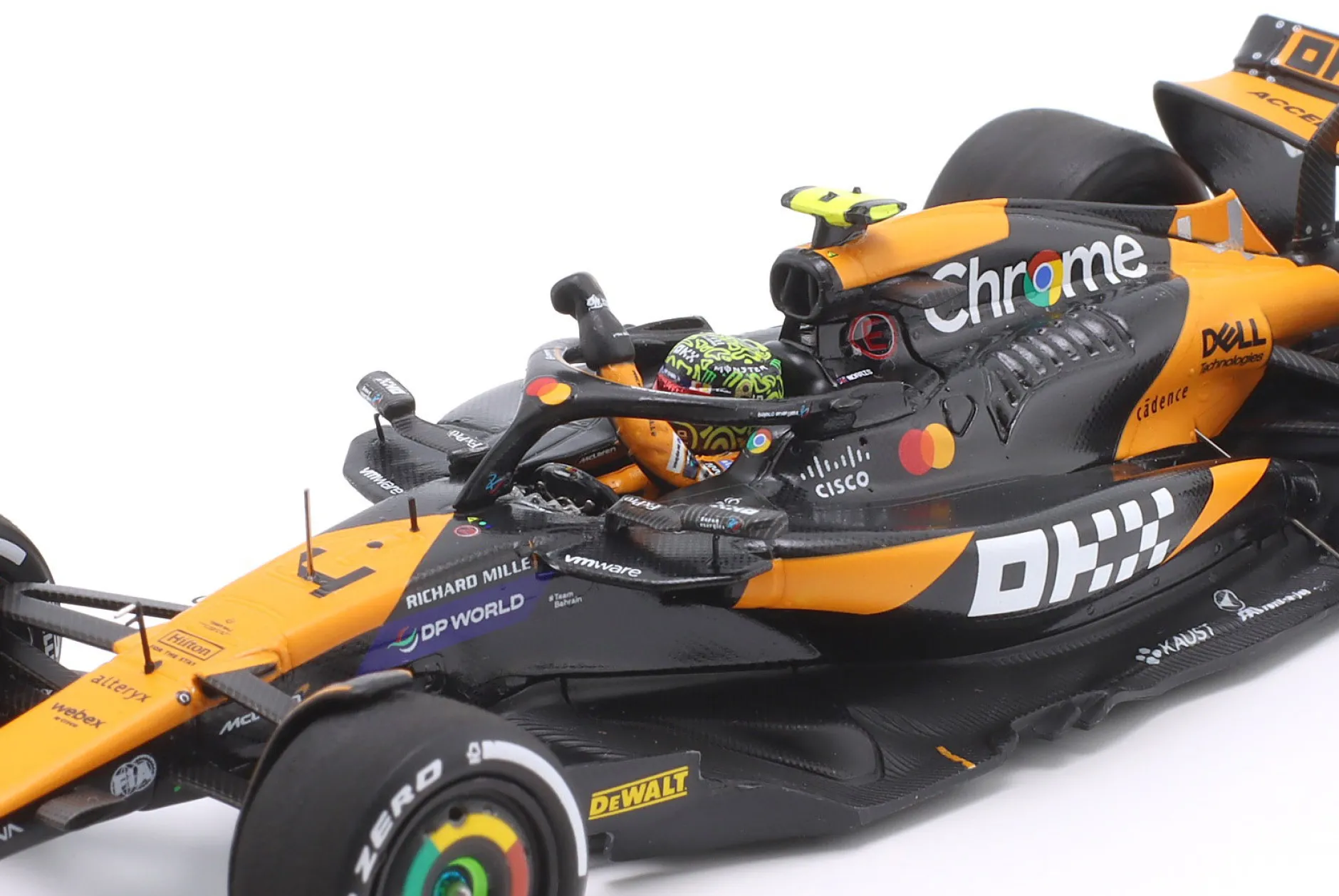 2-Car Set Norris #4 & Piastri #81 McLaren Konstrukteurs-Weltmeister Formel 1 2024 1:43 Spark