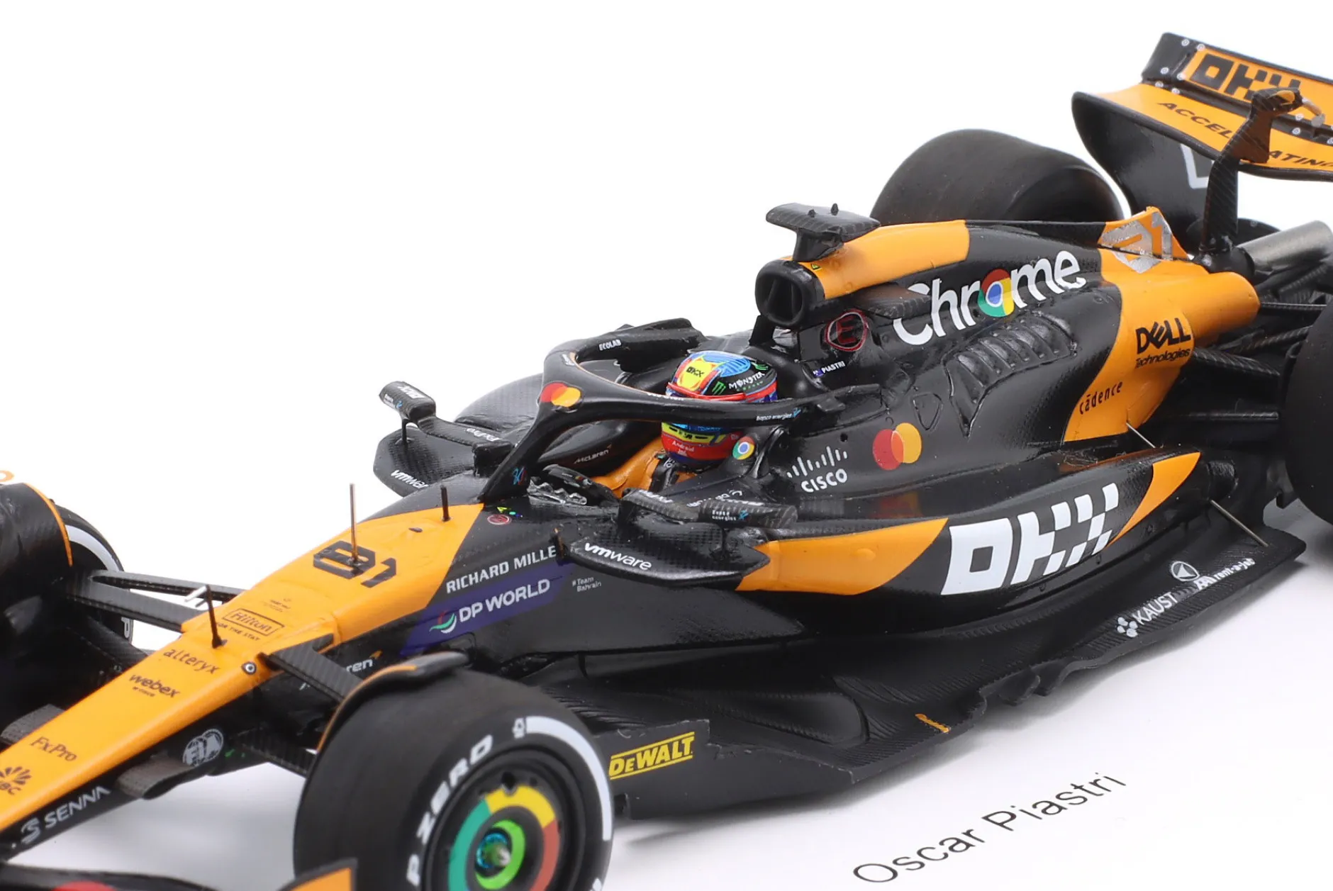 2-Car Set Norris #4 & Piastri #81 McLaren Konstrukteurs-Weltmeister Formel 1 2024 1:43 Spark