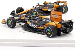 2-Car Set Norris #4 & Piastri #81 McLaren Konstrukteurs-Weltmeister Formel 1 2024 1:43 Spark