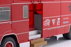 3-Car Set: OM Fiat 150 Rolfo Renntransporter mit 2x Ferrari 330 P3 1:18 WERK83