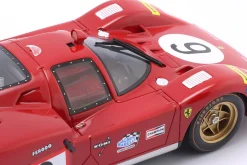 3-Car Set: OM Fiat 150 Rolfo Renntransporter mit 2x Ferrari 512S 1:18 WERK83
