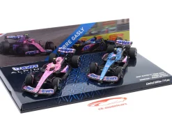 2-Car Set Pierre Gasly #10 Bahrain & Miami GP Formel 1 2023 1:43 Minichamps